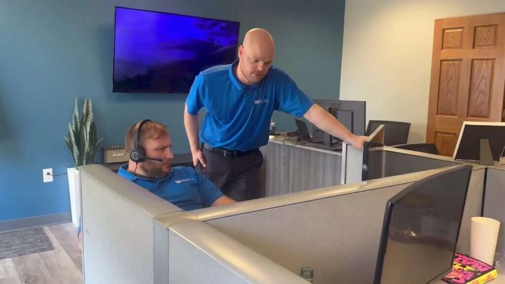 Buffalo IT Services support team collaborating in the Buffalo, New York office